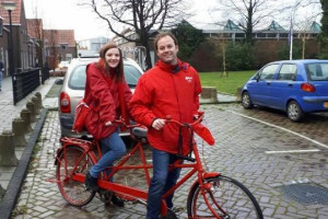 PvdA Maassluis per fiets door de stad!